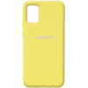 Чохол Silicone Cover Full Protective (AA) Для Samsung Galaxy A02s (Жовтий / Yellow) - купити в SmartEra.ua