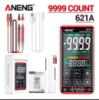 Цифровий мультиметр ANENG 621A Red з сенсорним екраном та акумулятором