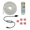 LED лента неоновая USB RGB 5V, IP 65, 3м, с Bluetooth и пультом, датчиком звука