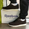 Мужские Кроссовки Reebok Classic Коричневые Рибок Нубук (размеры: 41,42,43,44,45)