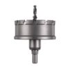 Коронка Holesaw TCT MILWAUKEE, для сталі/нержавіючої сталі, діаметр 76мм