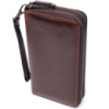 Мужской клатч из натуральной кожи Vintage 23064 Коричневый