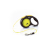 Рулетка-повідець Flexi New Neon XS трос 3м/8кг жовтий