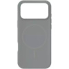 DM Чохол Silicone Case Thin Circle with MagSafe для iPhone 17 Pro Max Charcoal Grey Black