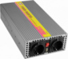 Преобразователь напряжения pulso, IMU - 1200, 12V - 220V, 1200W, USB - 5VDC0,5A, мод. волна, клеммы