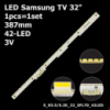 LED підсвітка Samsung TV 32« UE32M5670 UE32K5579 HG32EE690DB UE32M6550AUXCE UA32K6000ARXMM UE32K5679SUXZG 1шт.