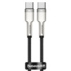 Дата кабель Baseus Cafule Series Metal Type-C to Type-C 100W (1m) (CATJK-C)