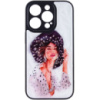 TPU+PC чохол Prisma Ladies для Apple iPhone 14 Pro Max (6.7«), Girl in a hat - купити в SmartEra.ua