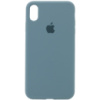 Чохол Silicone Case Full Protective (AA) Для Apple iPhone XS Max ( Зелений / Pine green) - купити в SmartEra.ua