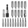 Набор экстракторов и сверл для поврежденных болтов, 20 шт.