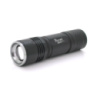 Ліхтар ручний Watton WT-313, 1LED Cree T6, 3W, 5 режимів, ZOOM, 18650/2800mah (перехідник 3*AAA), Black, IP44, СЗУ, 120х33х33мм, BOX