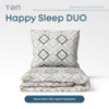 Комплект постільної білизни ТЕП «Happy Sleep Duo» Clash, 70x70 полуторний