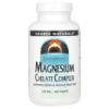 Магній Хелат, 100 мг, Magnesium Chelate Complex, Source Naturals, 250 таблеток