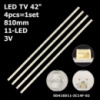 LED підсвітка TV 42« 0D416D11-ZC14F-02 303TT416031 L42F15S2 L42F15S3 LED4218 Sanyo E42H1900 V420HJ2-P01 4шт.