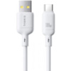 Кабель Baseus Silky Series USB to Type-C 100W 1m White (P10377703213-00)