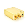 Активный конвертер VEGGIEG F101 с цифрового (SPDIF) в аналоговый (RCA) аудио сигнал, Gold