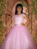 Прокат платья «Принцесса» розовое на выпуск в детский сад.