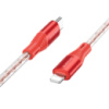 Кабель Borofone BX96 Type-C to Lightning PD 27W 1m red