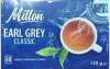 Чай чорний з бергамотом у пакетах Milton Earl Grey (89шт.) 120г.