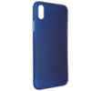 Чохол Anyland Carbon Ultra thin для Apple iPhone X/XS Blue