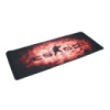 Коврик 300*700 тканевой CS One Fighter с боковой прошивкой, толщина 2 мм, цвет Black/Red, Пакет