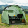 Намет туристичний шестимісний (200+200)*200*150 см з тамбуром і тентом, хакі