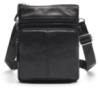 Сумка чоловіча компактних розмірів 714607 Чорний