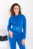 Жіночий синій спортивний костюм