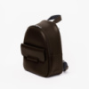 ШОКОЛАД — якісний, фабричний, заокруглений рюкзак із металевою фурнітурою, з кишенею спереду (Луцьк, 779)