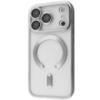 DM Чохол Metal Matte Case with Magnetic Ring для iPhone 17 Pro Max White Titanium