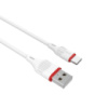 Кабель Borofone BX17 USB to Type-C 1m white