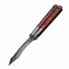 Нож Boker Magnum Balisong Wood Tanto (06EX404)