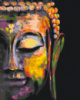 Картина за номерами «Разноцветный Будда» 40х50см