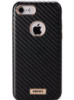 Силиконовый чехол Carbon для iPhone 7 черный Remax 700502