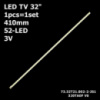 LED підсвітка TV 32« 320TA0F V0 T320XVN01.1 Philips: 32PFL3307H 32PFL3307 32PFL3507 1шт.