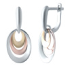 Серебряные серьги CatalogSilver без камней (2044802)