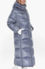 Куртка женская зимняя длинная с капюшоном - 51525 цвет ниагара