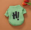 Худи на флисе для собаки H! 11246 S зеленое