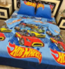 Дитяча постільна білизна полуторна Hot Wheels (Хот Вілс) Бязь Голд