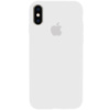 Чохол для Apple iPhone XS Max (6.5«) Silicone Case Full Protective (AA) (Білий / White) - купити в SmartEra.ua