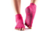 Шкарпетки для йоги ToeSox Half Toe Ankle Grip Fuchsia M (39-42.5)