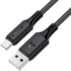 Кабель ACEFAST C26-04 USB-A to USB-C PVC charging data cable Black (6974316287117)