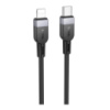 Кабель Hoco X109 Silicone, Type-C to Lightning, PD 27W, 2m, Black