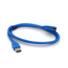 Удлинитель USB 3.0 AM/AF, 1.0m, Blue, Пакет
