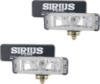 Додаткові фари - «Sirius» NS 177 B-C білі/прямокутна 166.5х77.5мм/кришка/метал