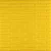 3D панель самоклеющаяся кладка желтая 700х770х7мм (037) SW-00000302
