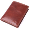 Гаманець для чоловіків з глянсової натуральної шкіри 720897_1 (3549 moro) Коричневий