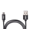 Кабель PULSO USB - Micro USB 3А, 1m, black