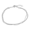 Серебряный браслет CatalogSilver с без камней, вес изделия 1,84 гр (2172789) 1720 размер