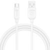 Кабель Recci Rayline RCT-P200, Type-C, 2m, 2.1A, White